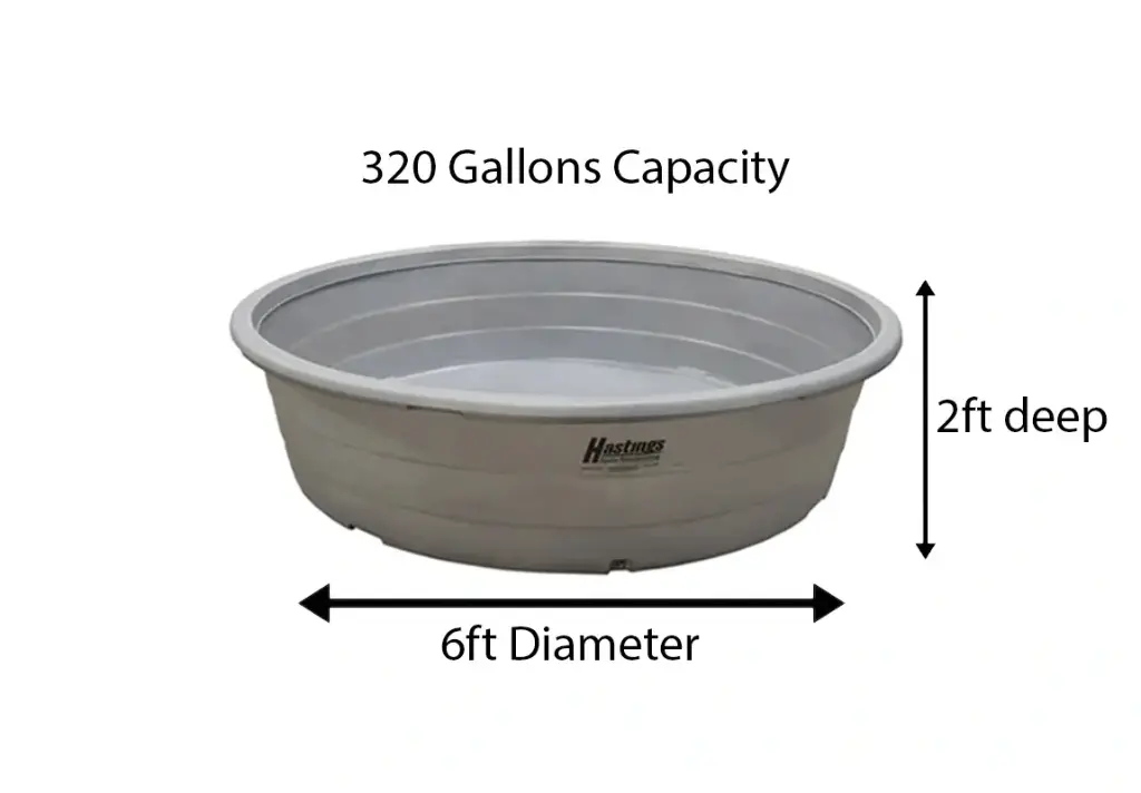 Round Poly Stock Tank