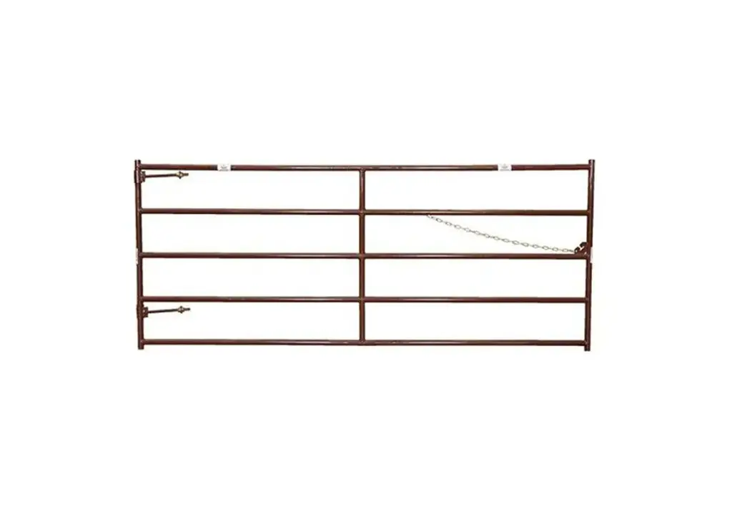 Heavy Duty 2" 5 Bar Steel Gate