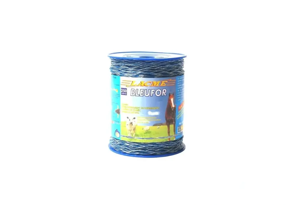 Bleufor 250M Blue 2 Wire Galvanized