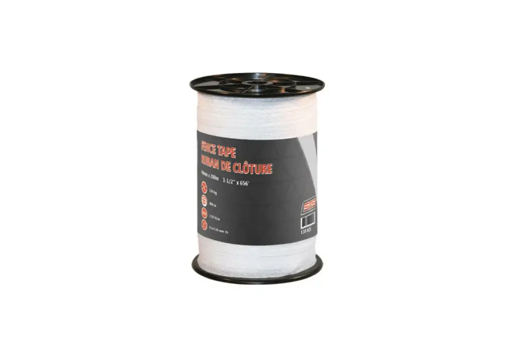 White 40mm Tape 200m