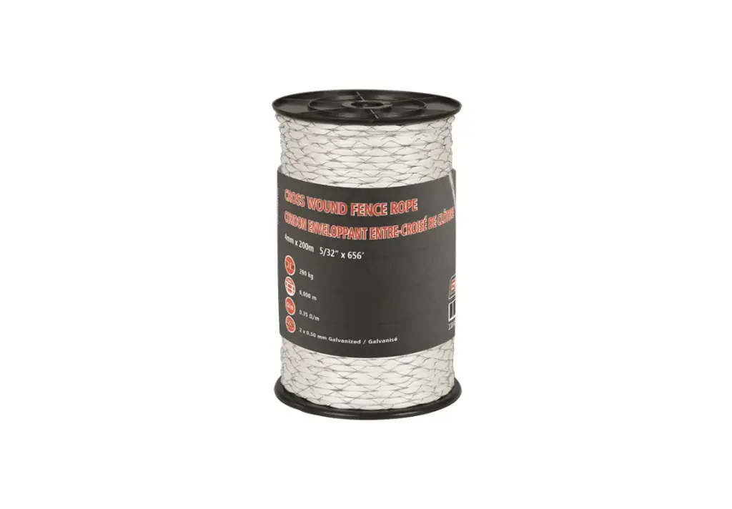 White 4mm Rope