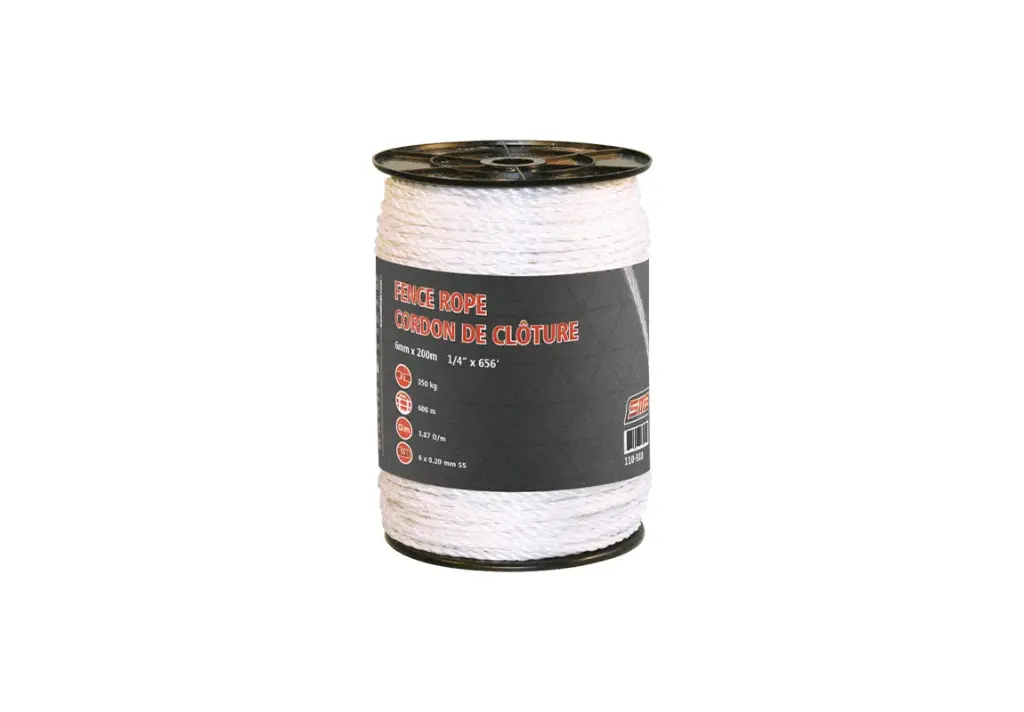 White 6mm Rope