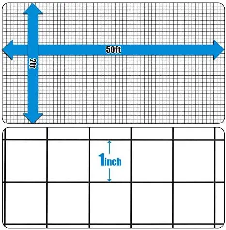 1"x 1"- 16 Ga. Black Vinyl Coated Welded Wire Mesh
