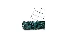 2" x 3"- 16 Ga. Green Vinyl Coated Welded Wire Mesh 