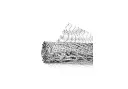 1/8"x 1/8"- 27ga. Galvanized Hardware Mesh Cloth (2' x 100')