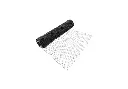 20 Gauge Black Vinyl Coated Poultry Hex Netting with 1 inch Mesh