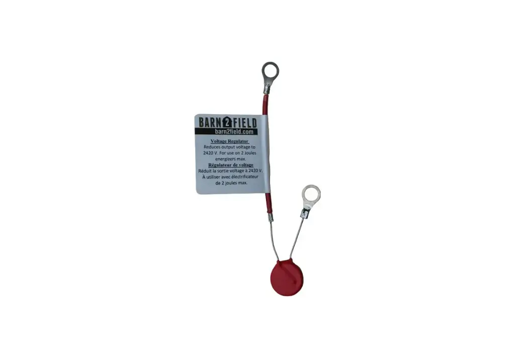 Voltage Regulator (2420 V ) Reduces output voltage to 2420 V. For