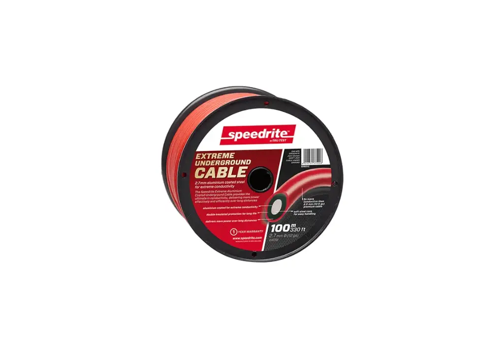 330' Extreme Undergate Cable. Aluminum coated steel wire