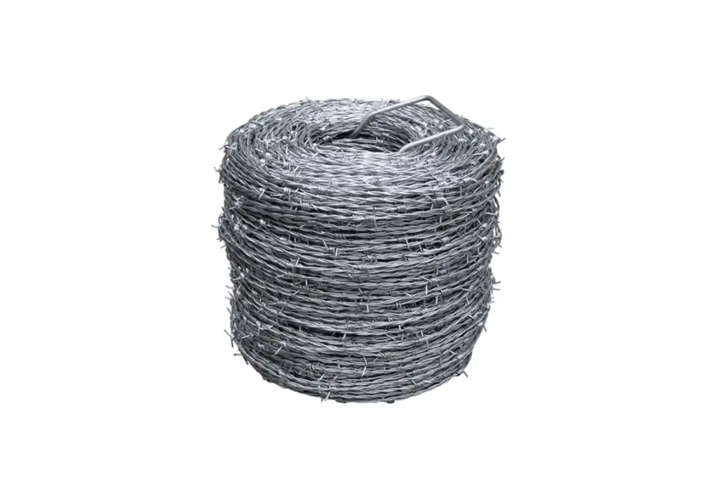 B2F 15.5ga Hi-Tensile Barbed Wire 5"Space x 4 Pt. Class 3 Galv. 400m/1320'