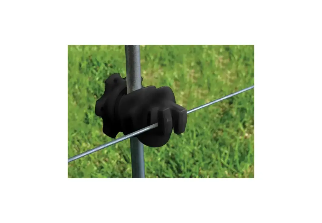 Rod Post Insulator - Black. 25/PK