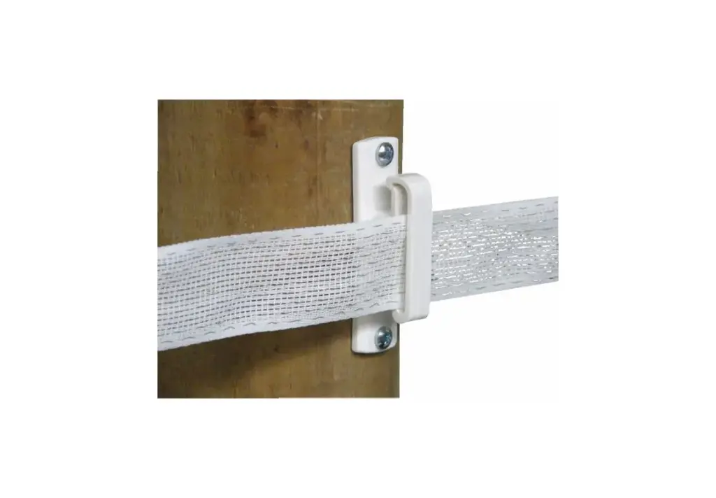 Wood Post 1½" Tape Insulator White (25Pk)