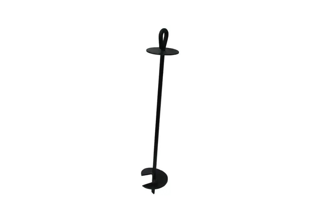 Earth Anchor. 3/4" Rod Diameter With Plate