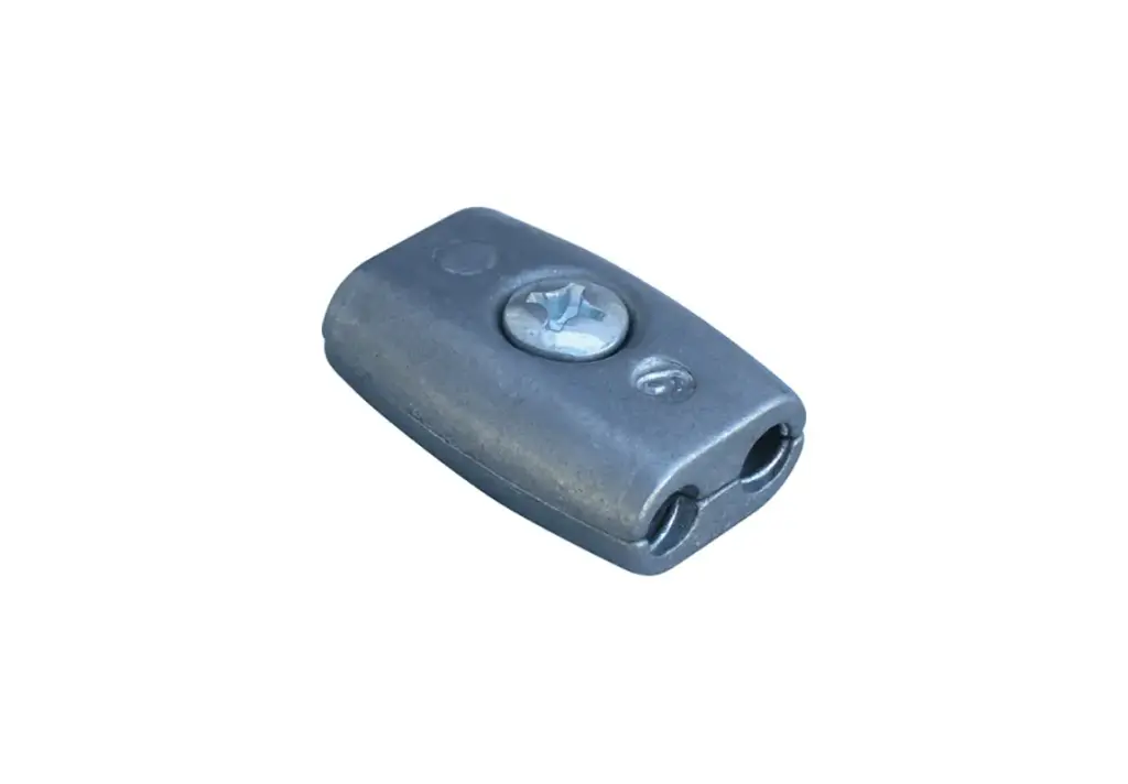 Rope Connector Zinc. 4/PK