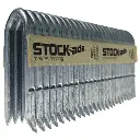 STOCKade 9ga HD Galvanised DP Barbed Staple 1000 with Fuel