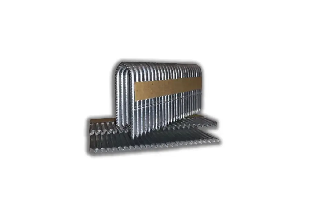 Barn2Field Galv Barbed Staple. 9ga x1-3/4" 1200/Pail.