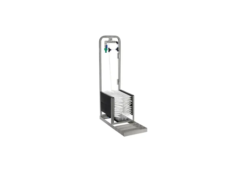 Boot Cleaning Station SS with Disinfect Option