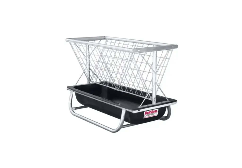 5' Sheep & Goat Feeder with Hayrack