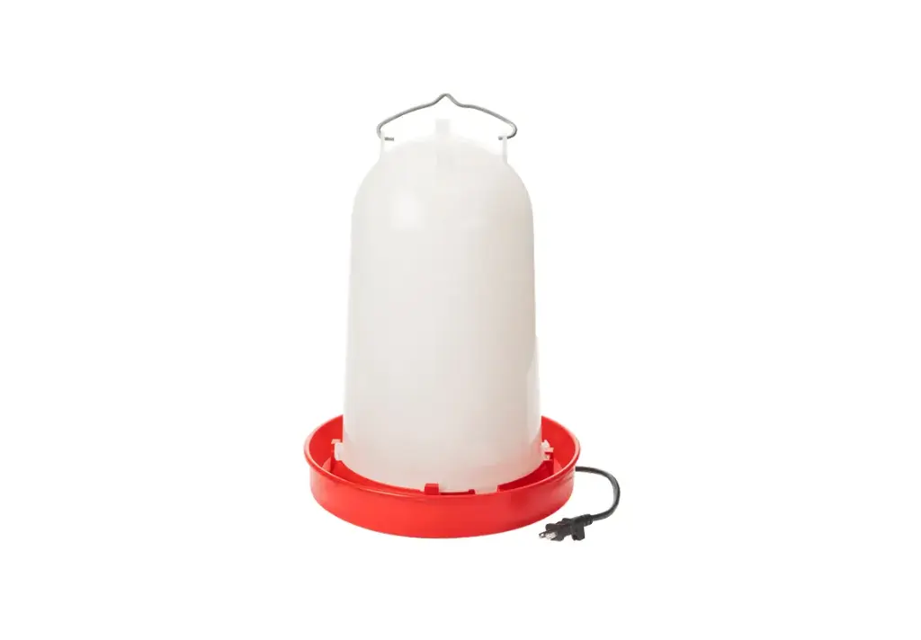 3 Gal.Heated Poultry Waterer