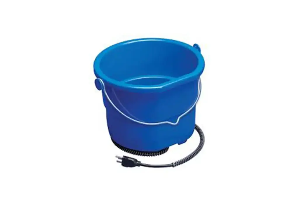 Heated Flat Back Bucket