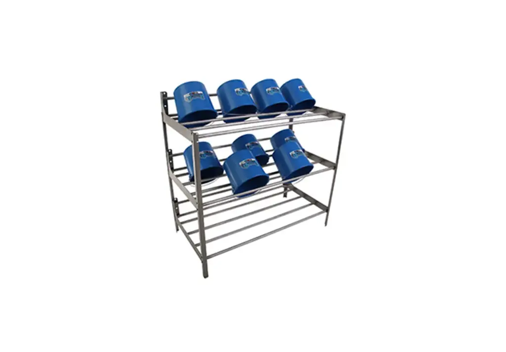 Stainless Steel Pail Drying Rack 