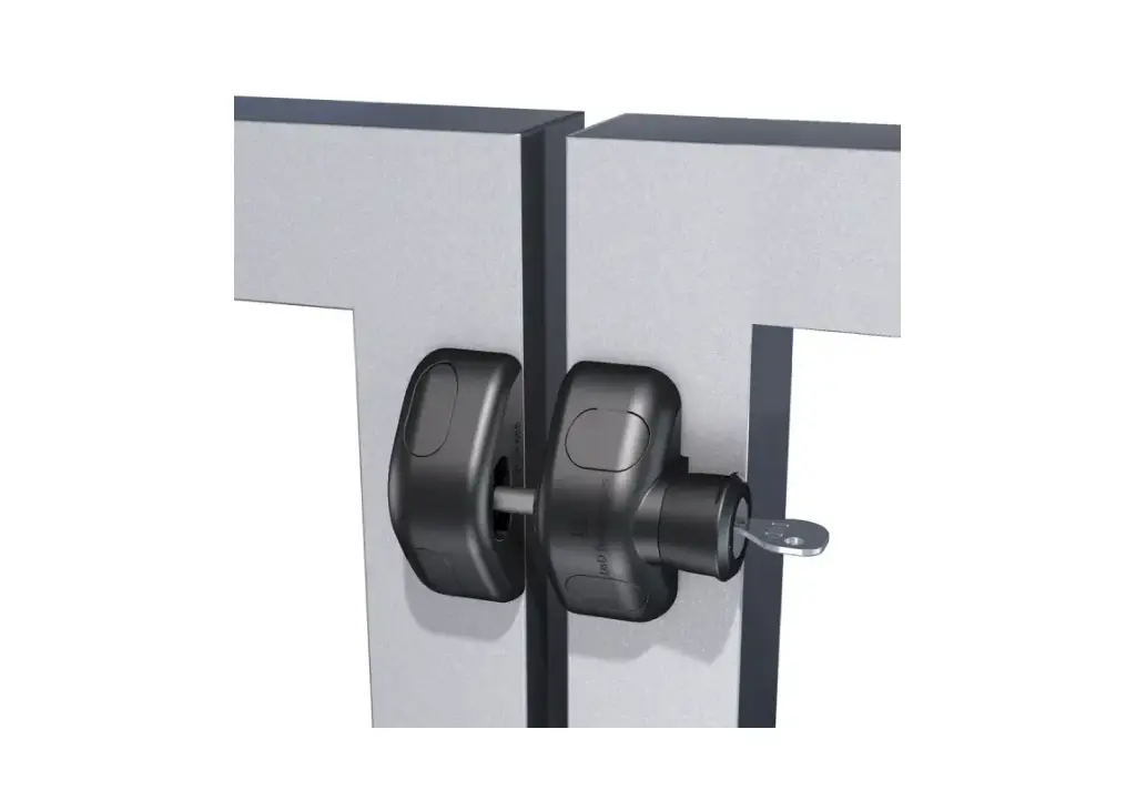 Magnetic Slide Pull Gate Latch