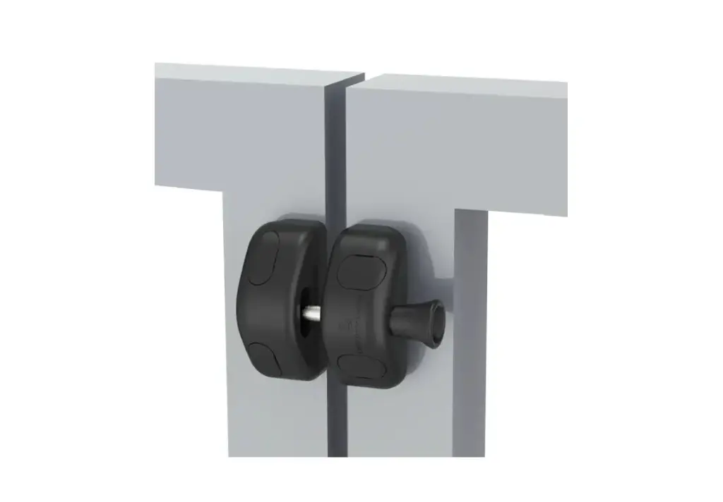 Magnetic Slide Pull Gate Latch