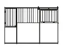Hiqual Traditional Horse Stall Front