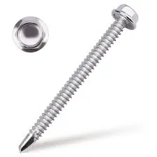 #12 x 2-1/2" Hex Head Screws for Fastening Brackets