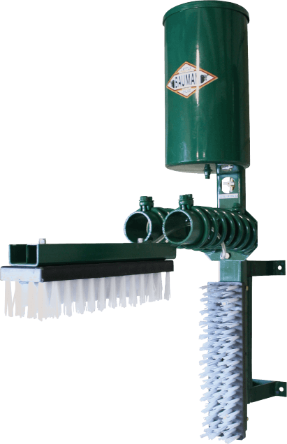 Dual Spring Cow Brush With Oiler