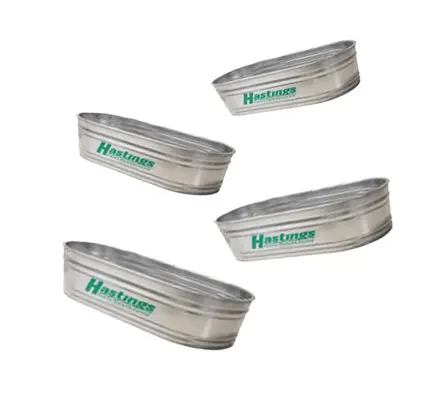 ​Galvanized Round End Stock Tanks