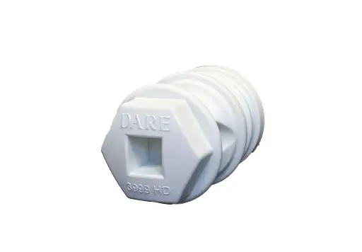 [150-085] Dare White 3999 HD Hex Head Insulator with Lag Bolt Each