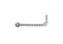 3/4" Galvanized Threaded Hinge