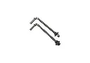 12" Galvanized Threaded hinge- Aluminum