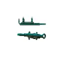 Bolt On Spring Latch Green Handles