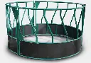 Round Bale Slant Bar Feeder